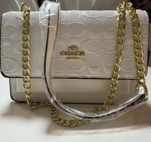 Cartera Coach Blanca