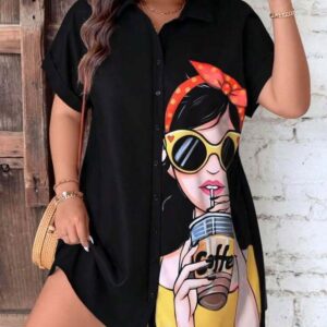 Vestido Oversize Negro